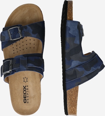 GEOX - Sapato aberto 'GHITA' em azul