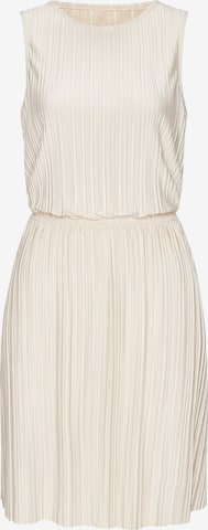 LASCANA Dress in Beige: front