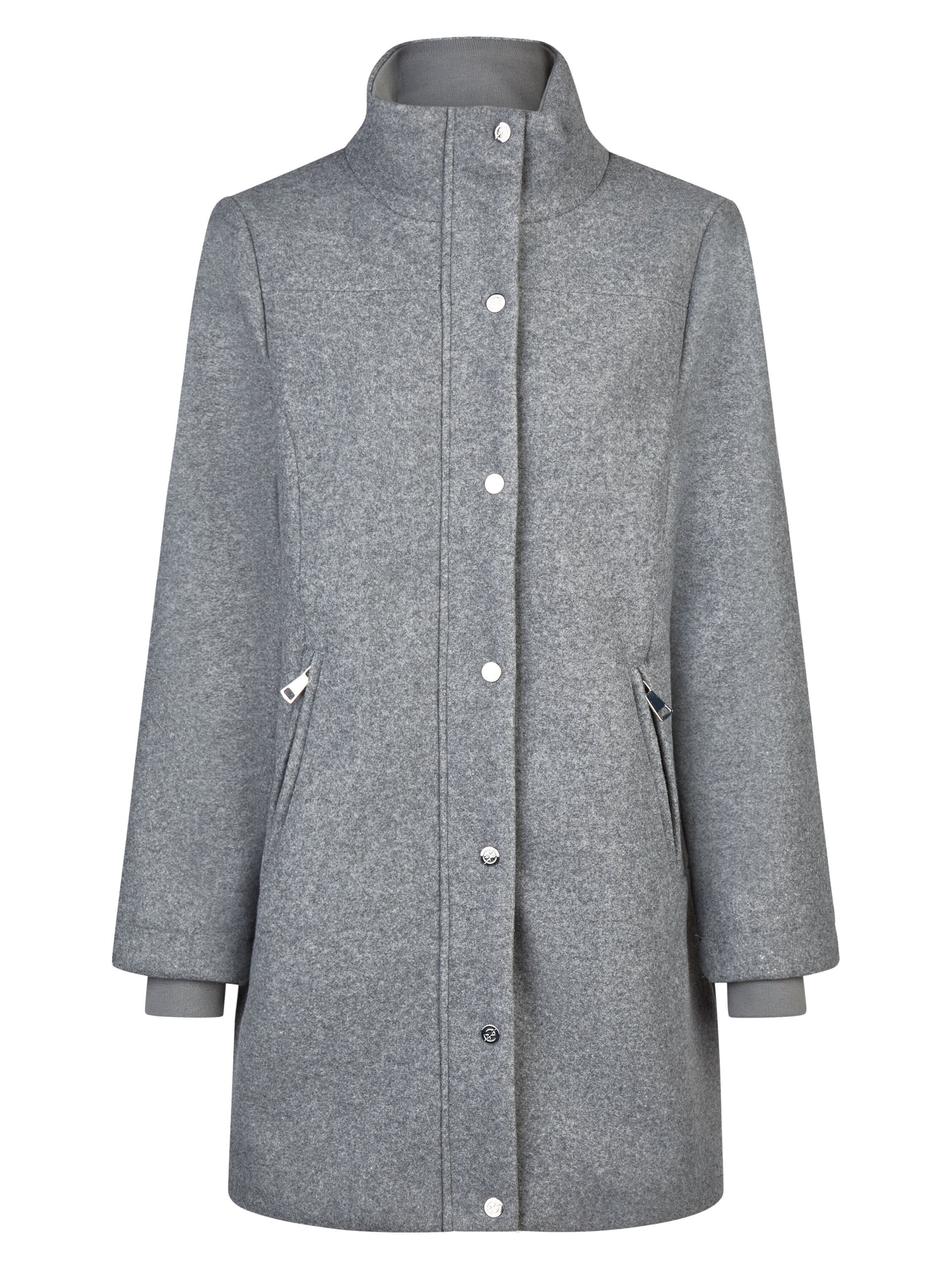 Manteau mi-saison Navigazione en gris : devant