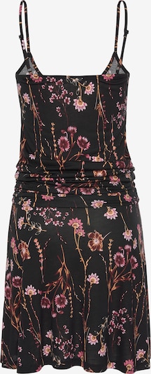 LASCANA Strandkleid in aubergine / helllila / himbeer, Produktansicht