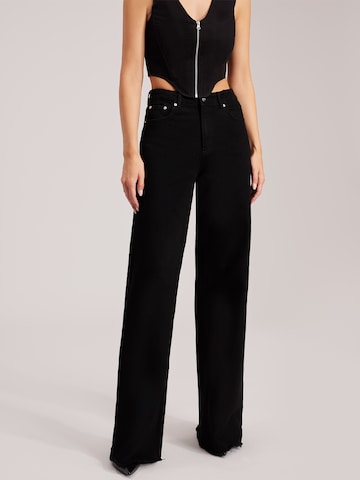 RÆRE by Lorena Rae Regular Jeans 'Mara Tall' in Black: front