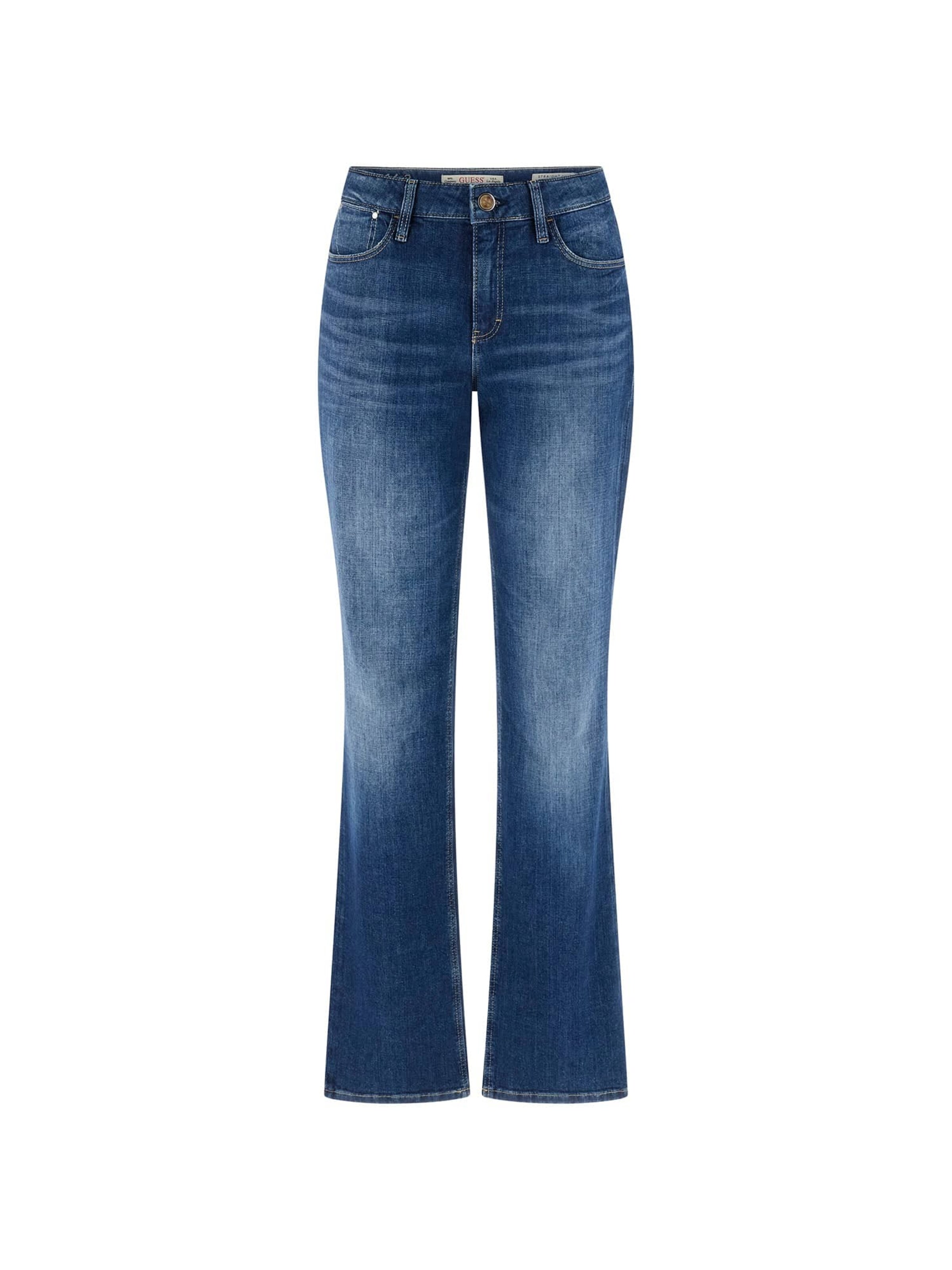 GUESS Slimfit Jeans 'Nicky' in Blau: Vorderseite
