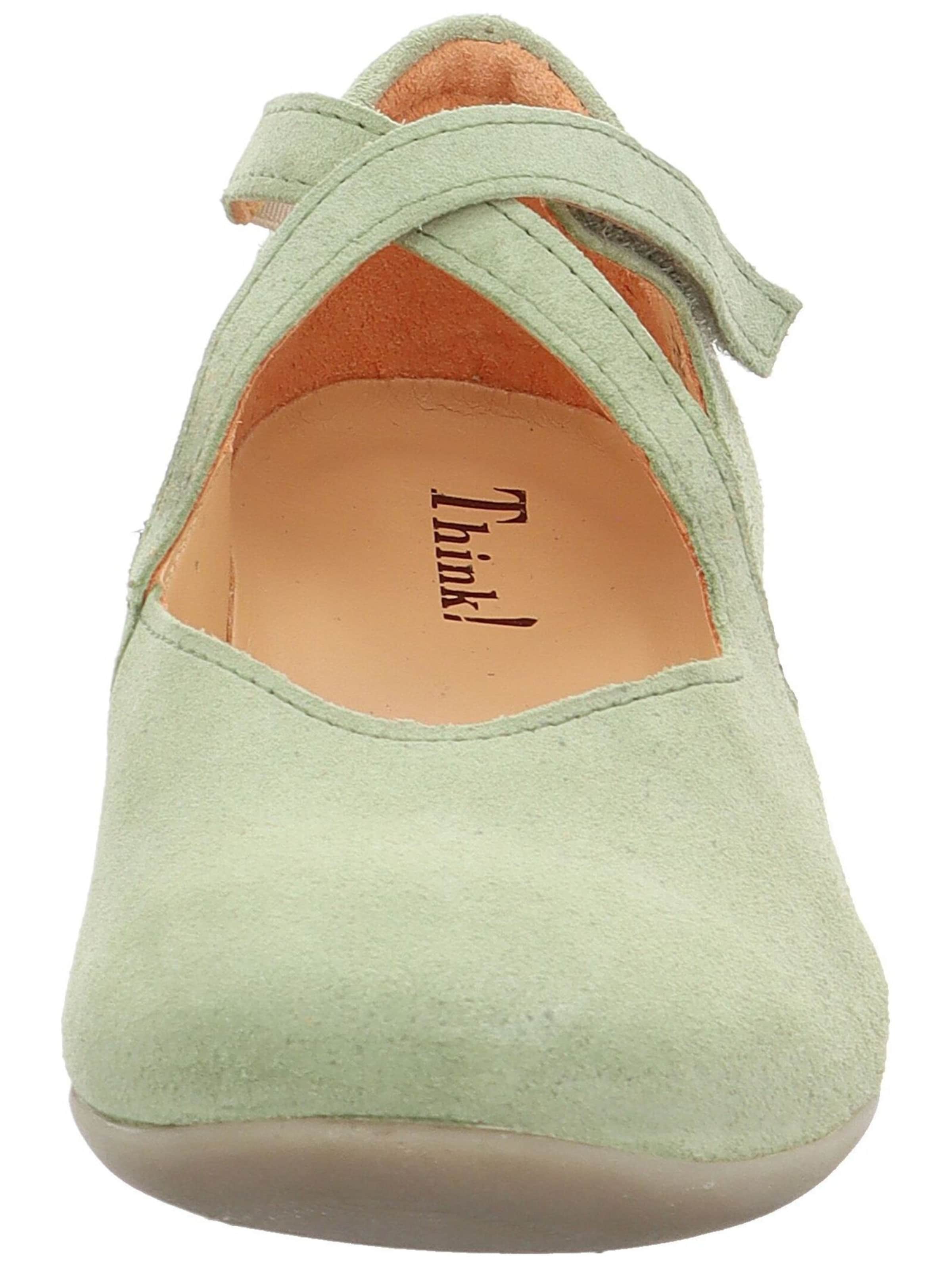 THINK! Riemchenballerina in Grün