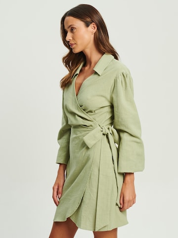 Robe-chemise 'FELIX' Calli en vert