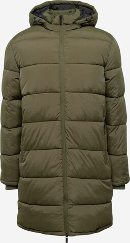 Manteau d’hiver 'COOPER' SELECTED HOMME en vert : devant