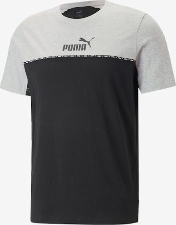 PUMA Performance Shirt in Black: front