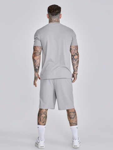 SikSilk Pajama short in Grey