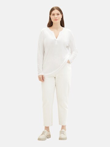 Tom Tailor Women + Shirt in White