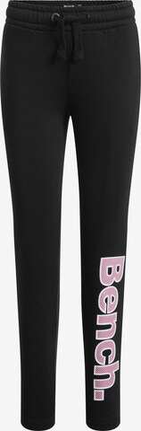 BENCH Tapered Pants 'Corey' in Black: front