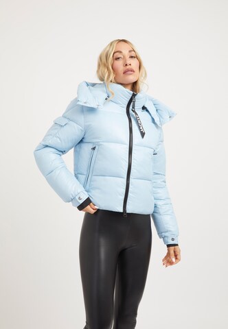 Veste d’hiver JACK1T en bleu : devant