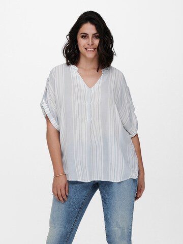 ONLY Carmakoma Bluse 'Tamia' in Weiß: Vorderseite