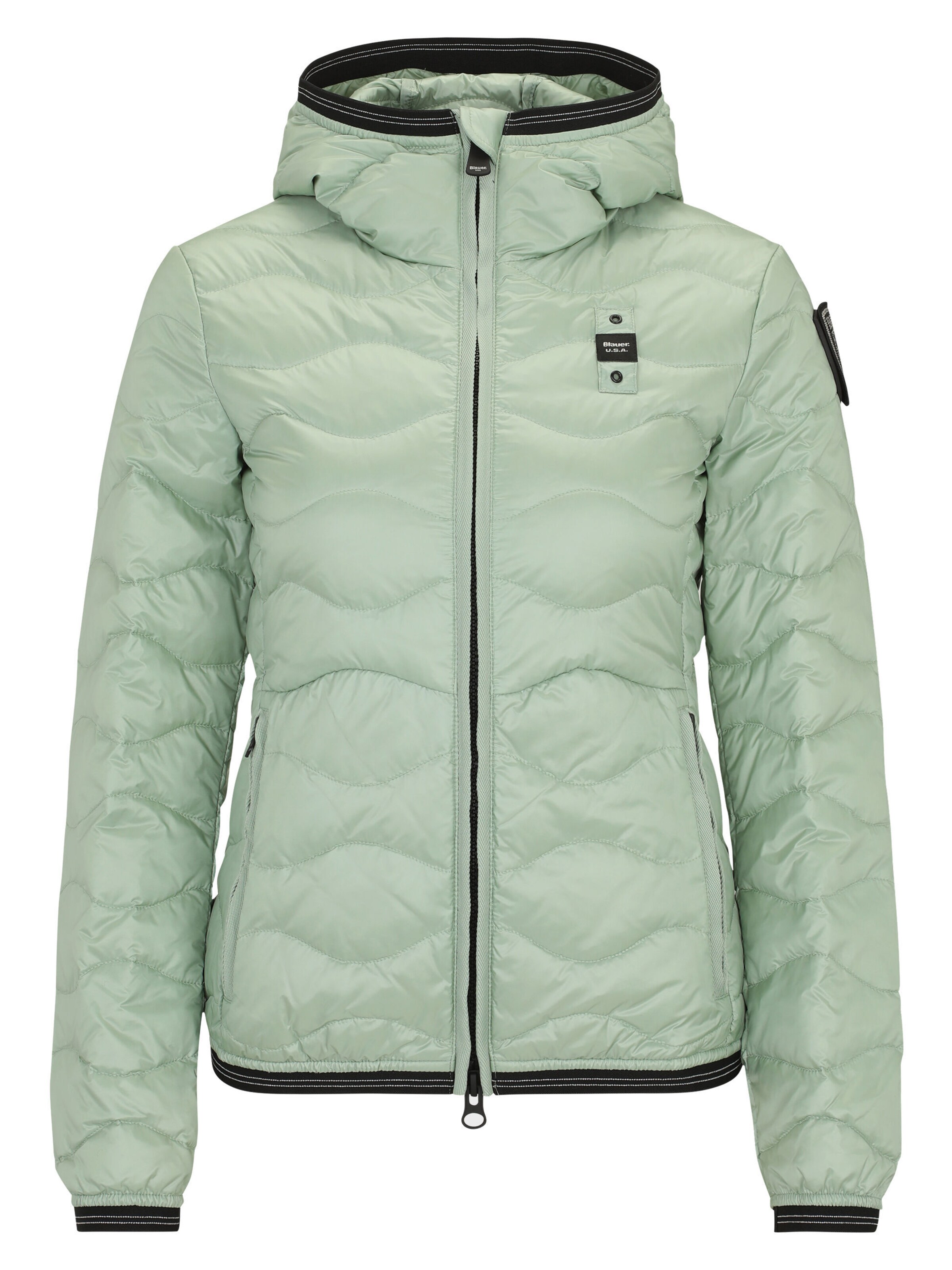 Blauer.USA Jacke 'Camelia' in Grün: Vorderseite