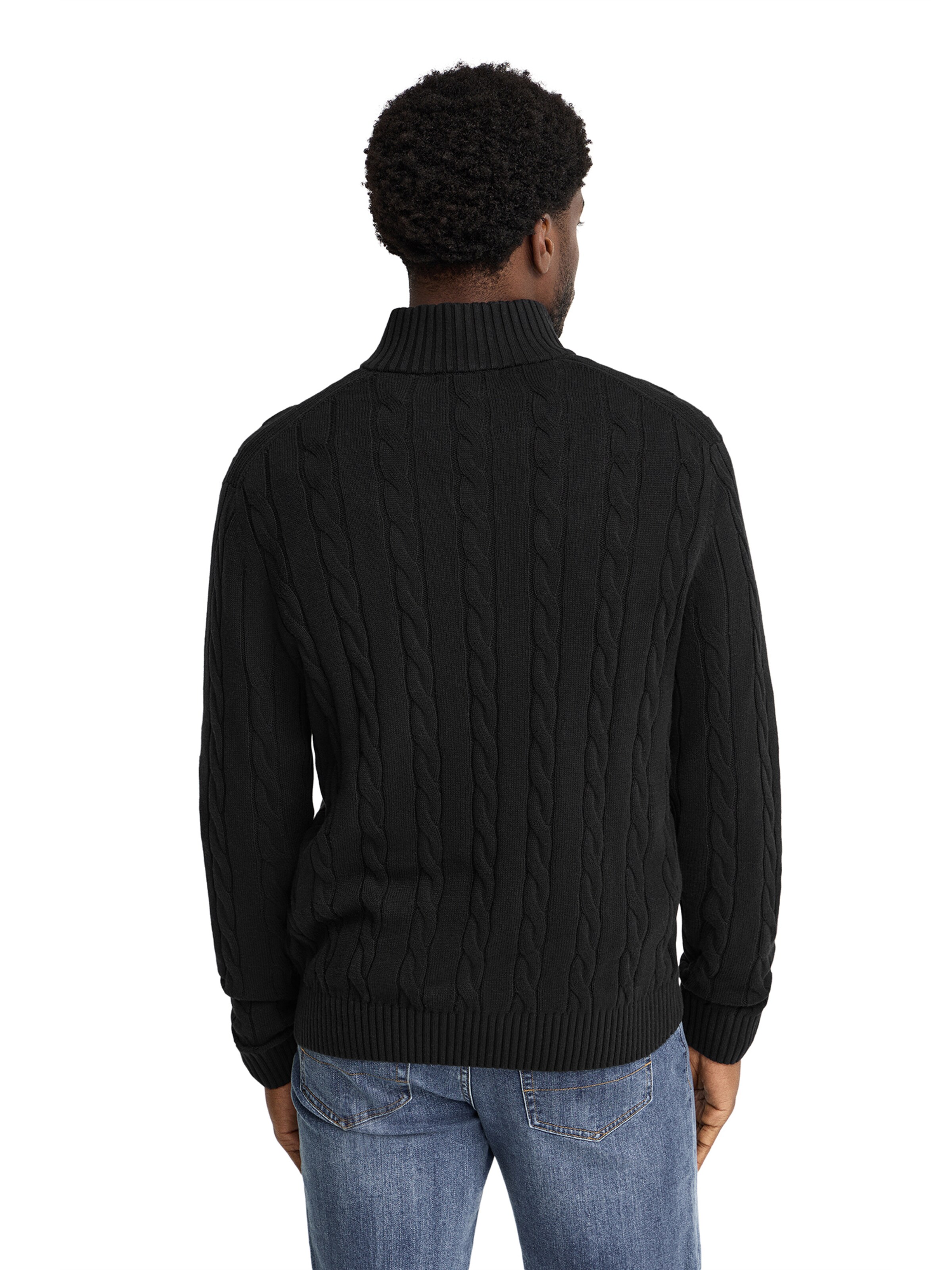 Polo Club Pullover 'RIGBY' in Schwarz