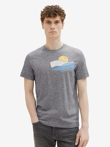 TOM TAILOR T-Shirt in Grau: predná strana