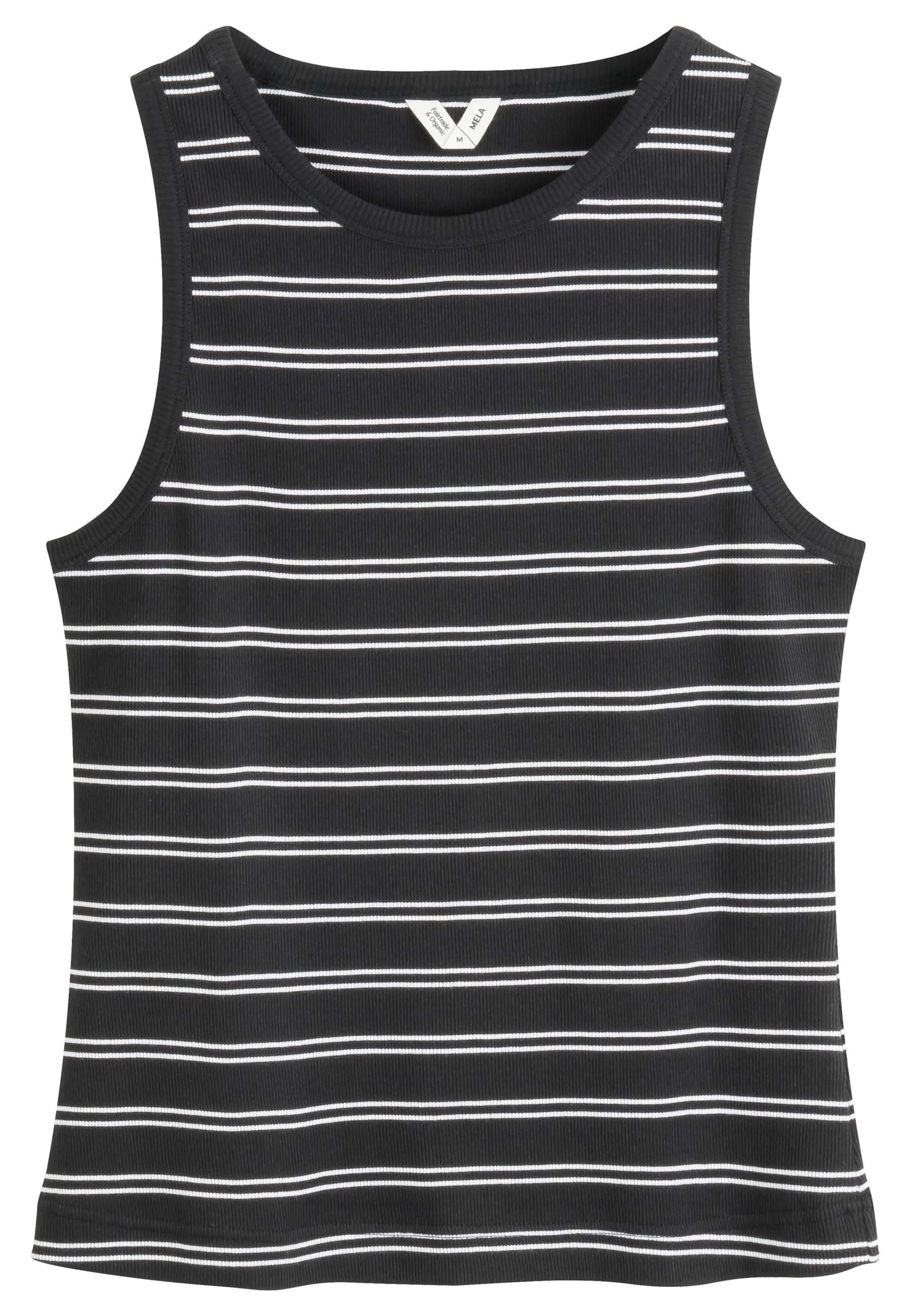 Tops en tricot 'DRISNA' MELA en noir : devant