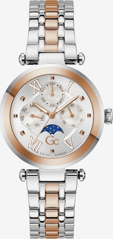 Orologio analogico di Gc in argento: frontale