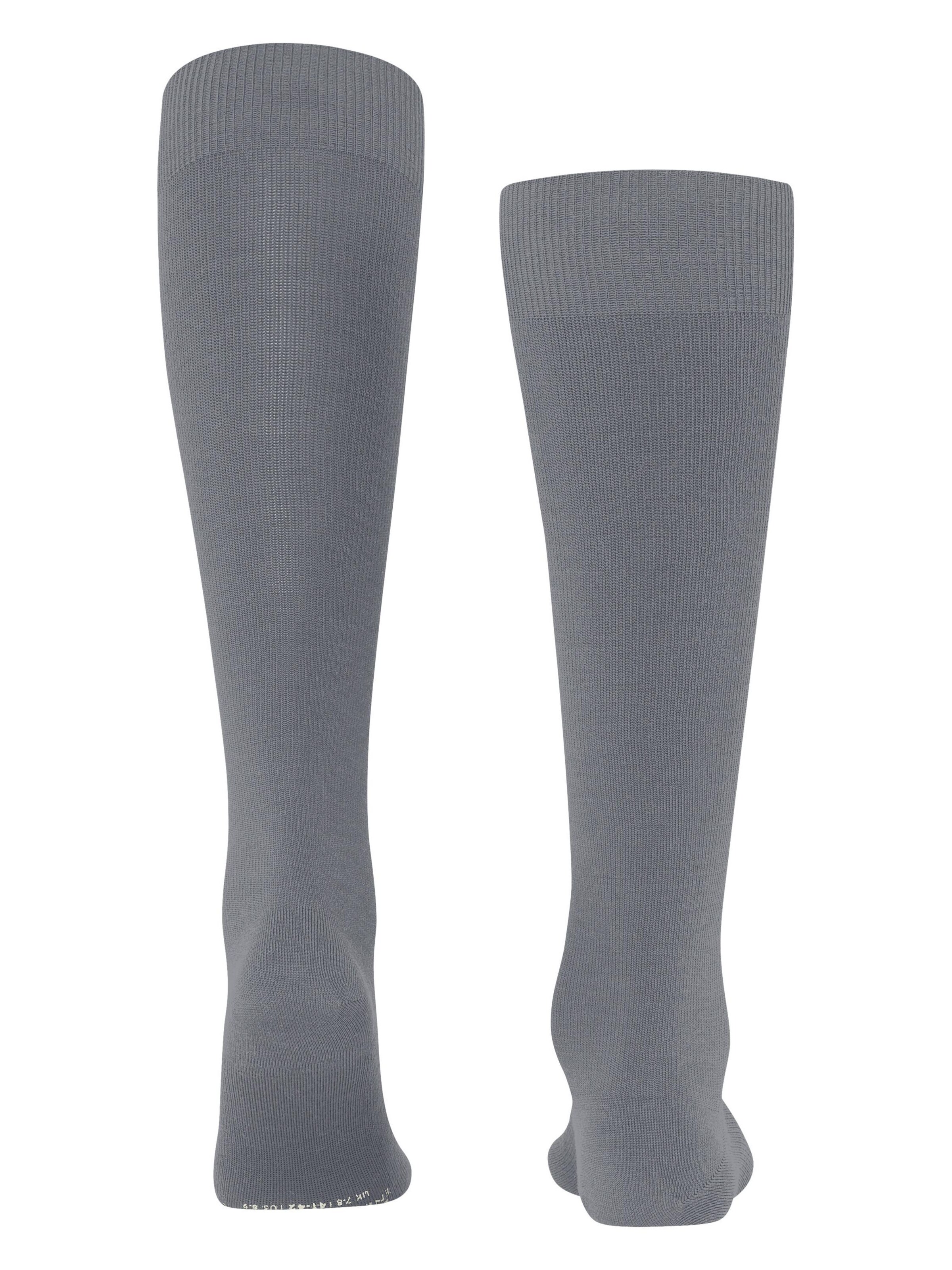 FALKE Knee High Socks 'Energizing Wool' in Grey