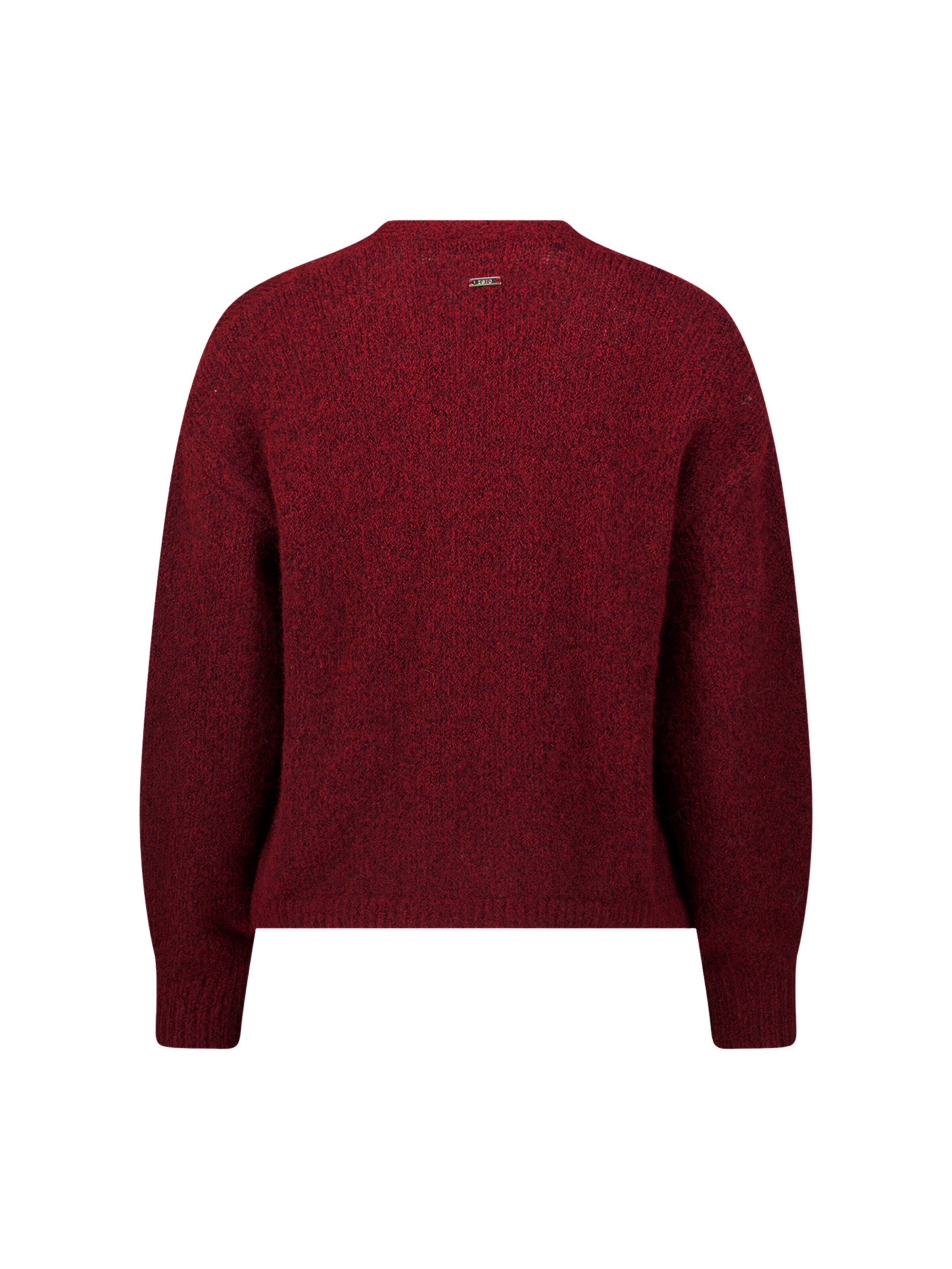 zero Knit Cardigan in Red