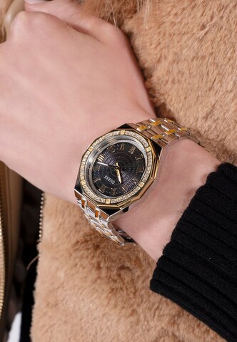 GUESS Analogt ur 'Desire' i sølv