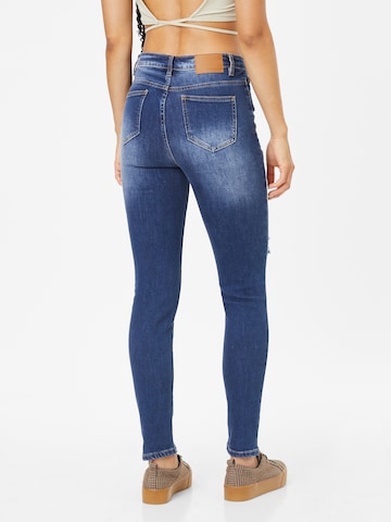 AÉROPOSTALE Skinny Jeans in Blau