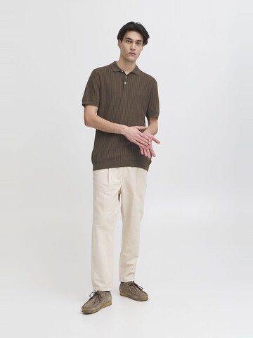 Casual Friday Shirt ' CFKarl ' in Brown