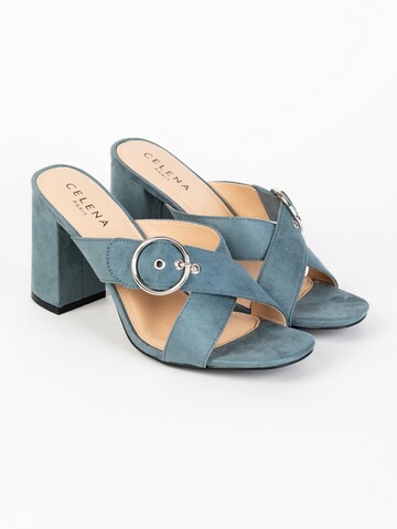 Celena - Zapatos abiertos 'Chene' en azul