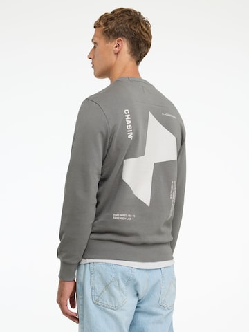 CHASIN' Sweatshirt ' Toby Wave ' in Grey