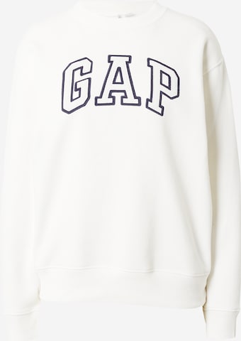 GAP - Sweatshirt 'HERITAGE' em branco: frente