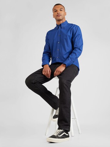 ESPRIT Regular fit Overhemd 'Sus' in Blauw