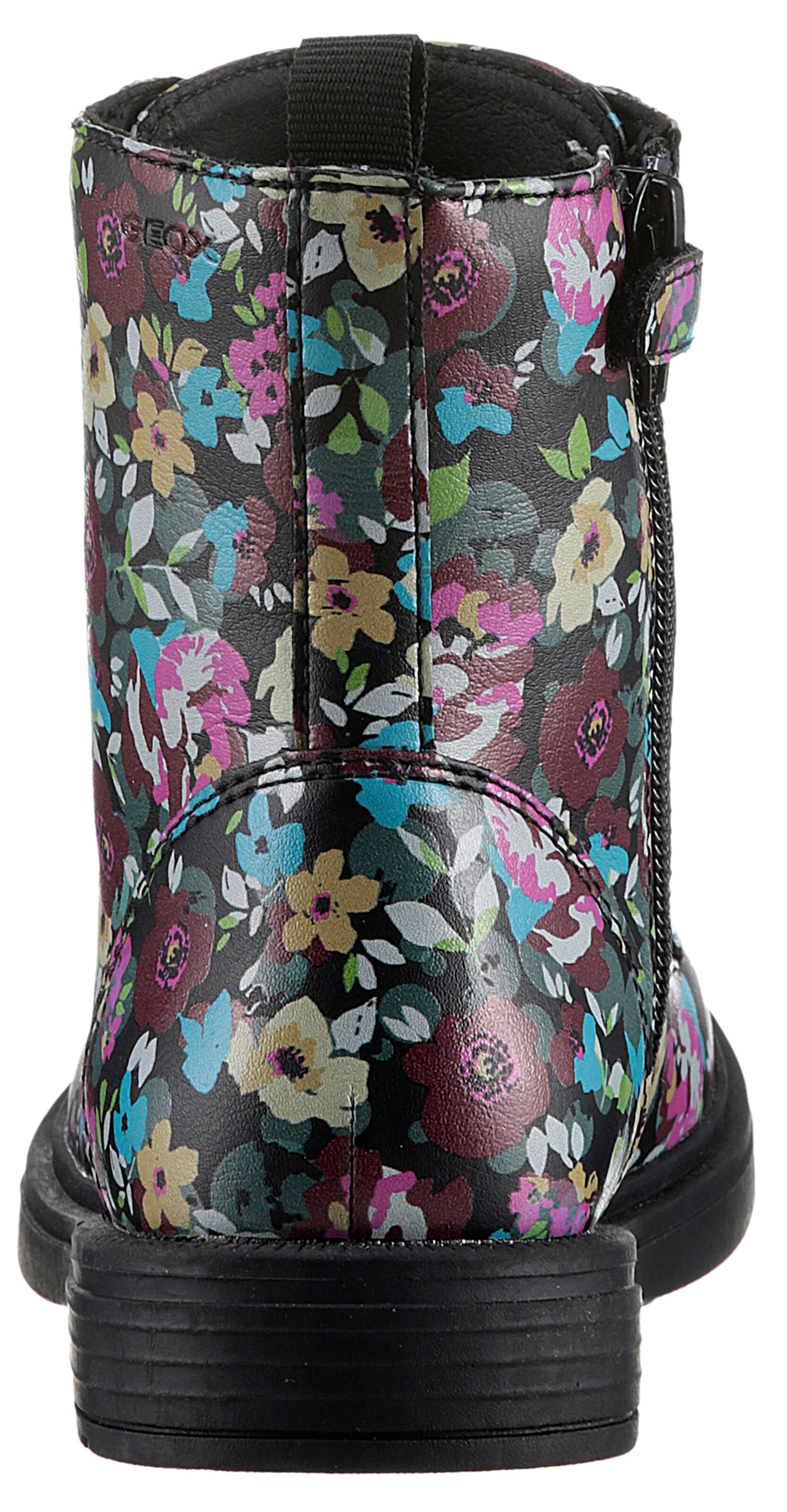 GEOX Schnürboots in Schwarz