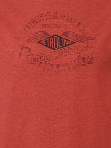 T-Shirt 'Tranquil' Petrol Industries en rouge