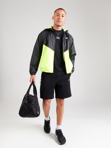 juoda Nike Sportswear Demisezoninė striukė