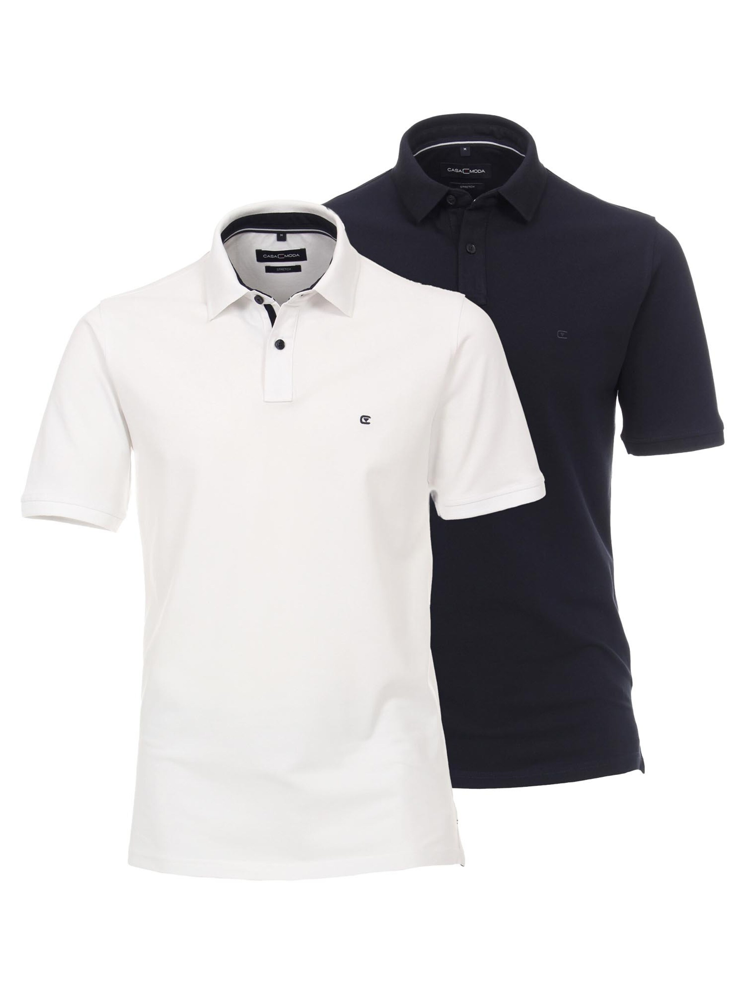 CASAMODA Shirt 'Basic' in Blue: front