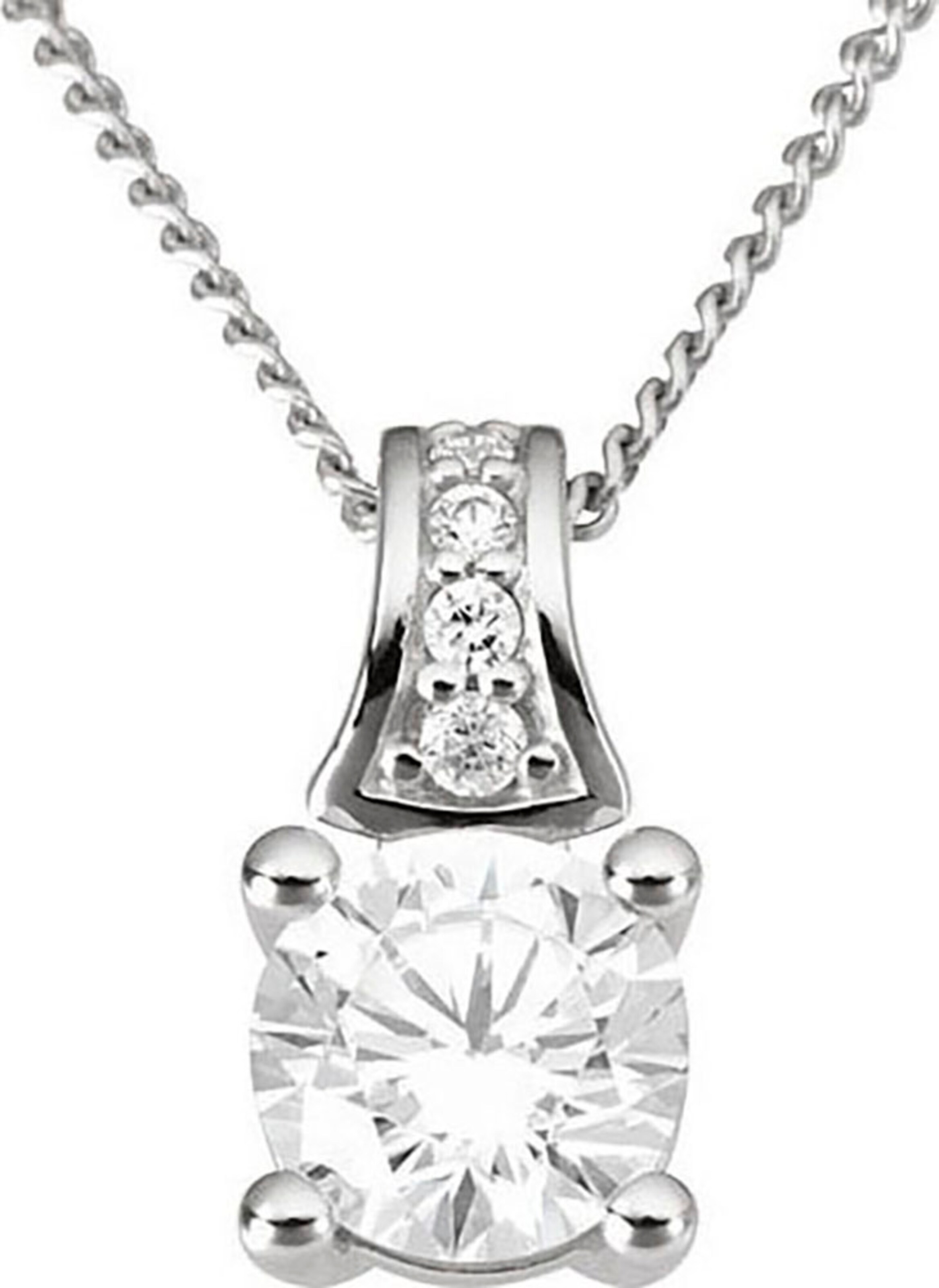 FIRETTI Pendant in Silver: front