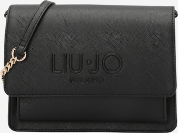 juoda Liu Jo Rankinė su ilgu dirželiu 'ECS': priekis