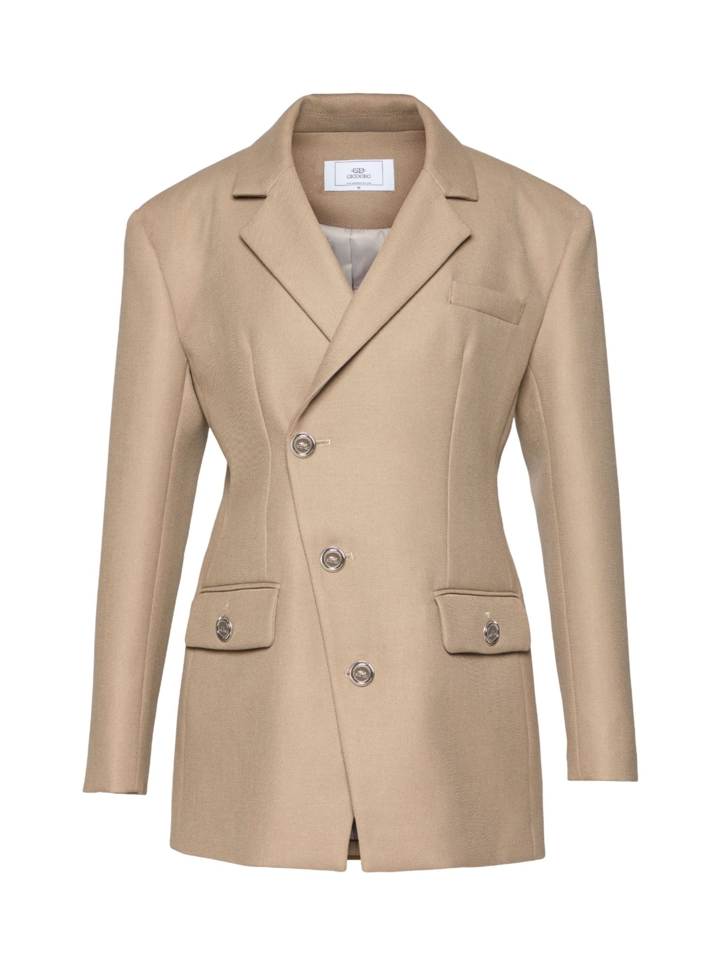 Giodoro Blazer 'Gianza' in Grey: front
