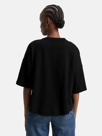 TOM TAILOR DENIM Shirt in Zwart