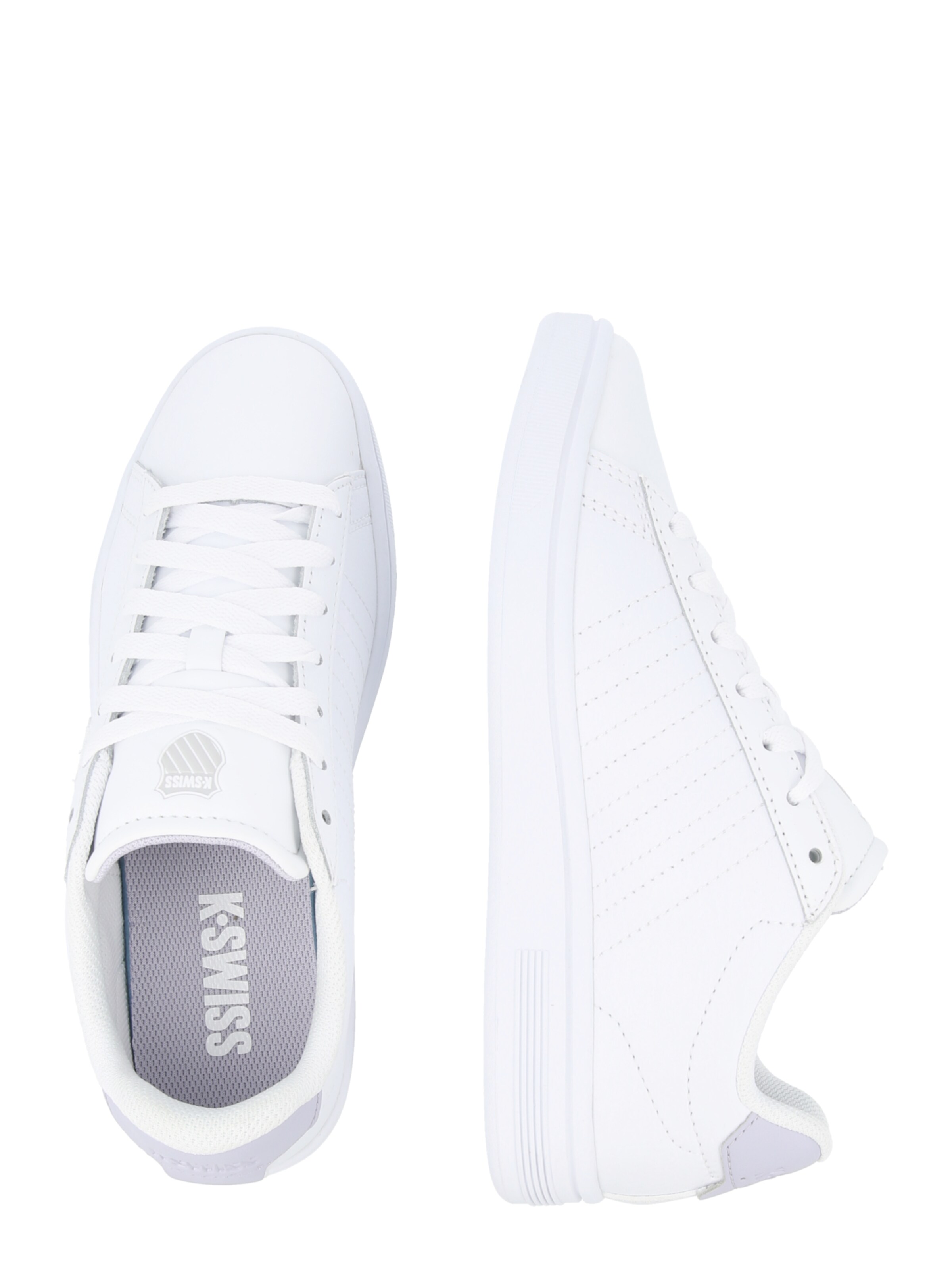 K-SWISS - Sapatilhas baixas 'COURT SHIELD II' em branco