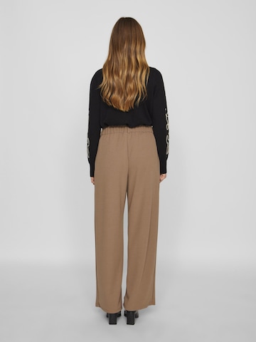 Wide Leg Pantalon à pince VILA en beige