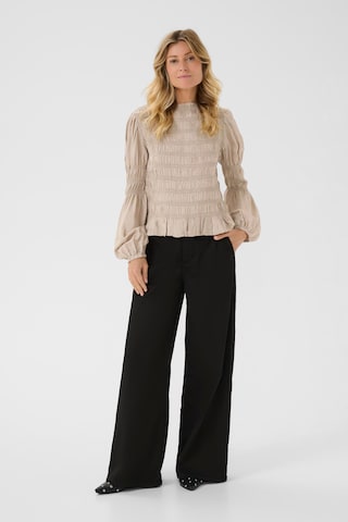 Cream Blouse 'Henva' in Beige