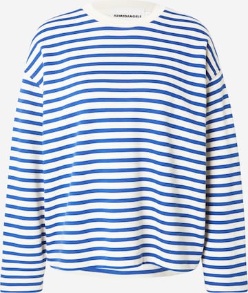 ARMEDANGELS Μπλούζα φούτερ 'Frankaa' σε λευκό: μπροστά