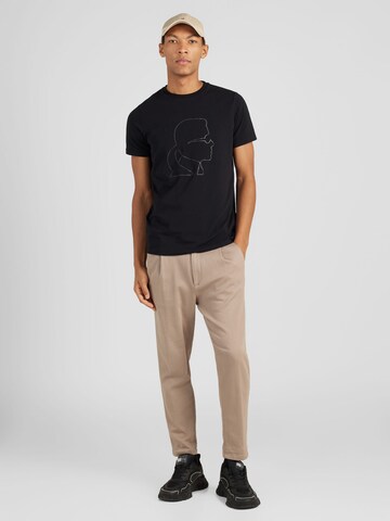 Tricou de la Karl Lagerfeld pe negru