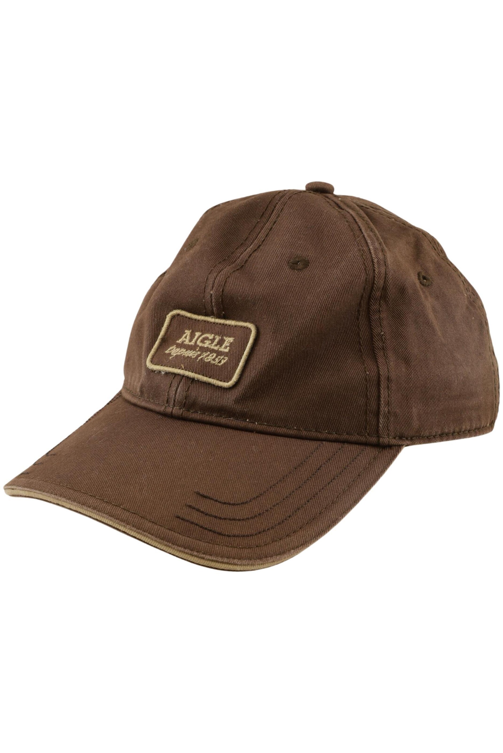 AIGLE Hut oder Mütze One Size in Braun: Vorderseite