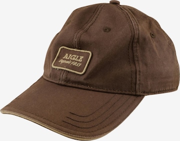 AIGLE Hut oder Mütze One Size in Braun: Vorderseite