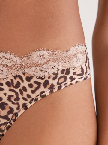 INTIMISSIMI Slip 'Pretty Savage' in Beige