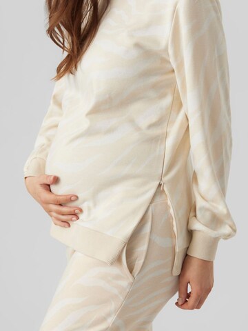T-shirt MAMALICIOUS en beige