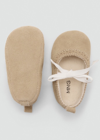 MANGO KIDS Ballet Flats 'Clau' in Beige