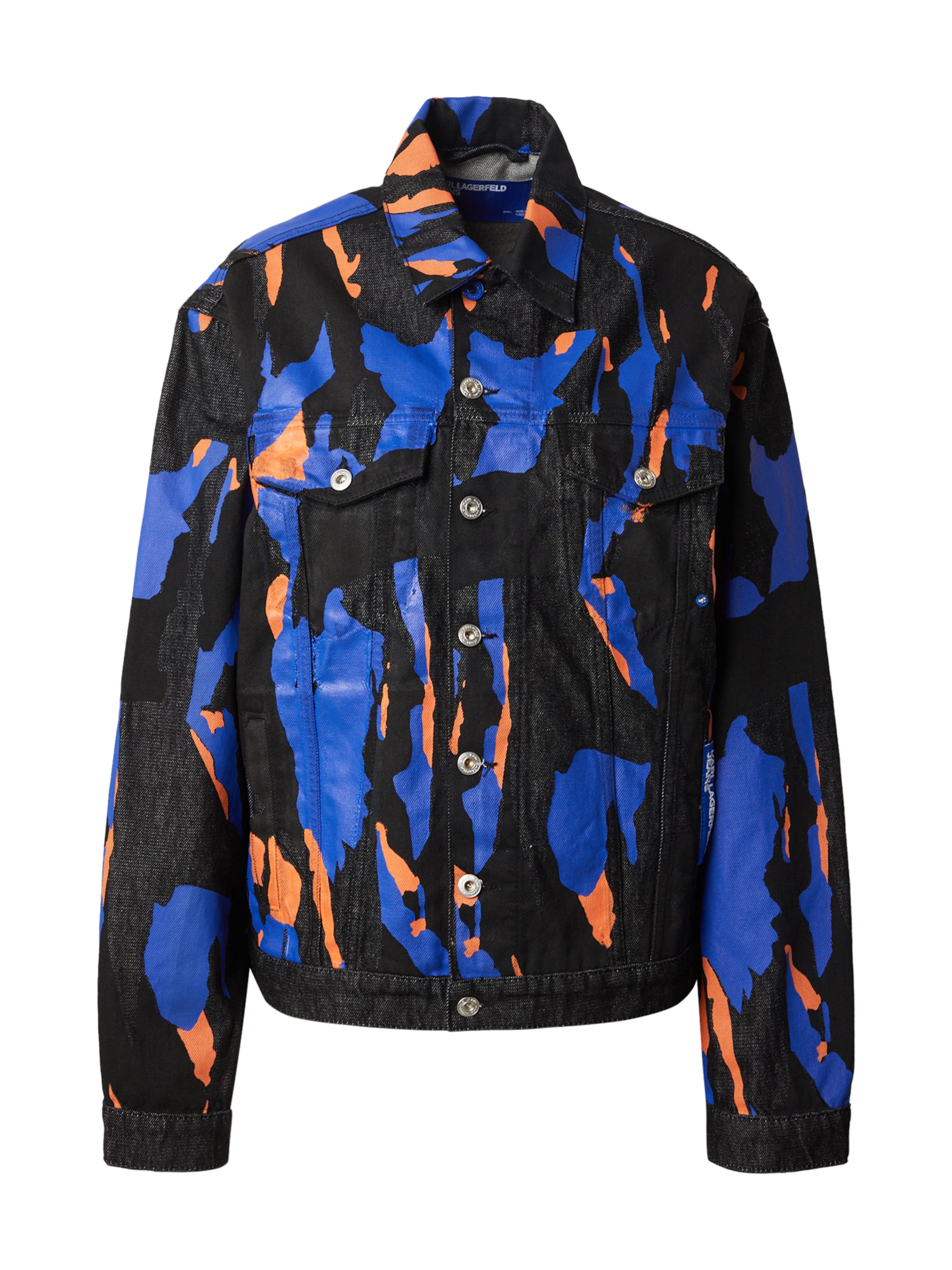 KARL LAGERFELD JEANS Overgangsjakke i sort: forside