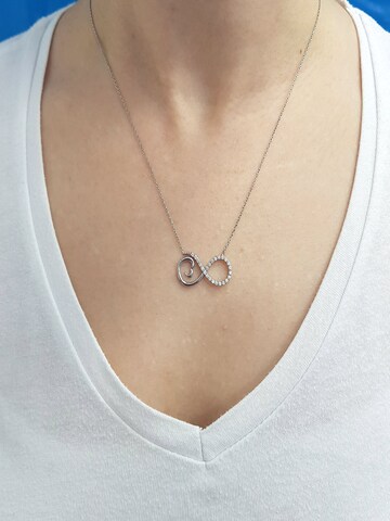 EinStein Diamant Kette‌‌‌‌‌ in Silber