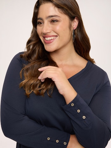 T-shirt Fiorella Rubino en bleu